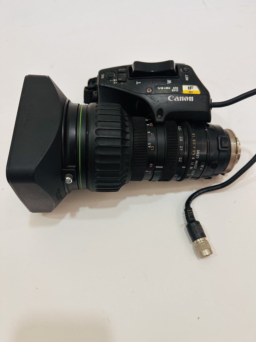 Canon BCTVズームレンズ、YJ19☓9B 9-171mm 1∶1.8 Canon BCTV