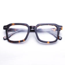 Japanses Acetate Retro Square Reading Glasses Full Rim Women Men Readers New