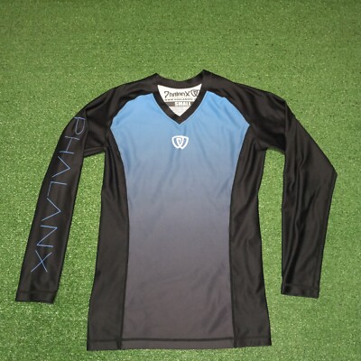 Womens Phalanx Rashguard Compression Long Sleeve Shirt Rash Guard MMA T Small