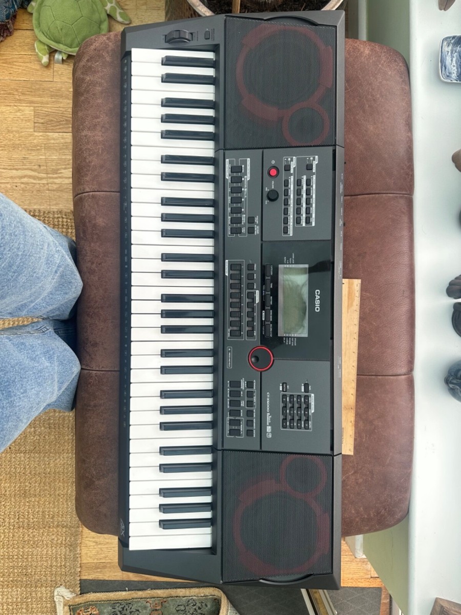 CT-X5000 touch response general midi usb, Black, 61 key