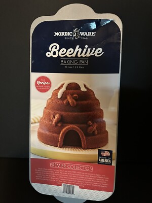 NEW Nordic Ware Baking Beehive Cake Pan Honey Bee Cute | eBay