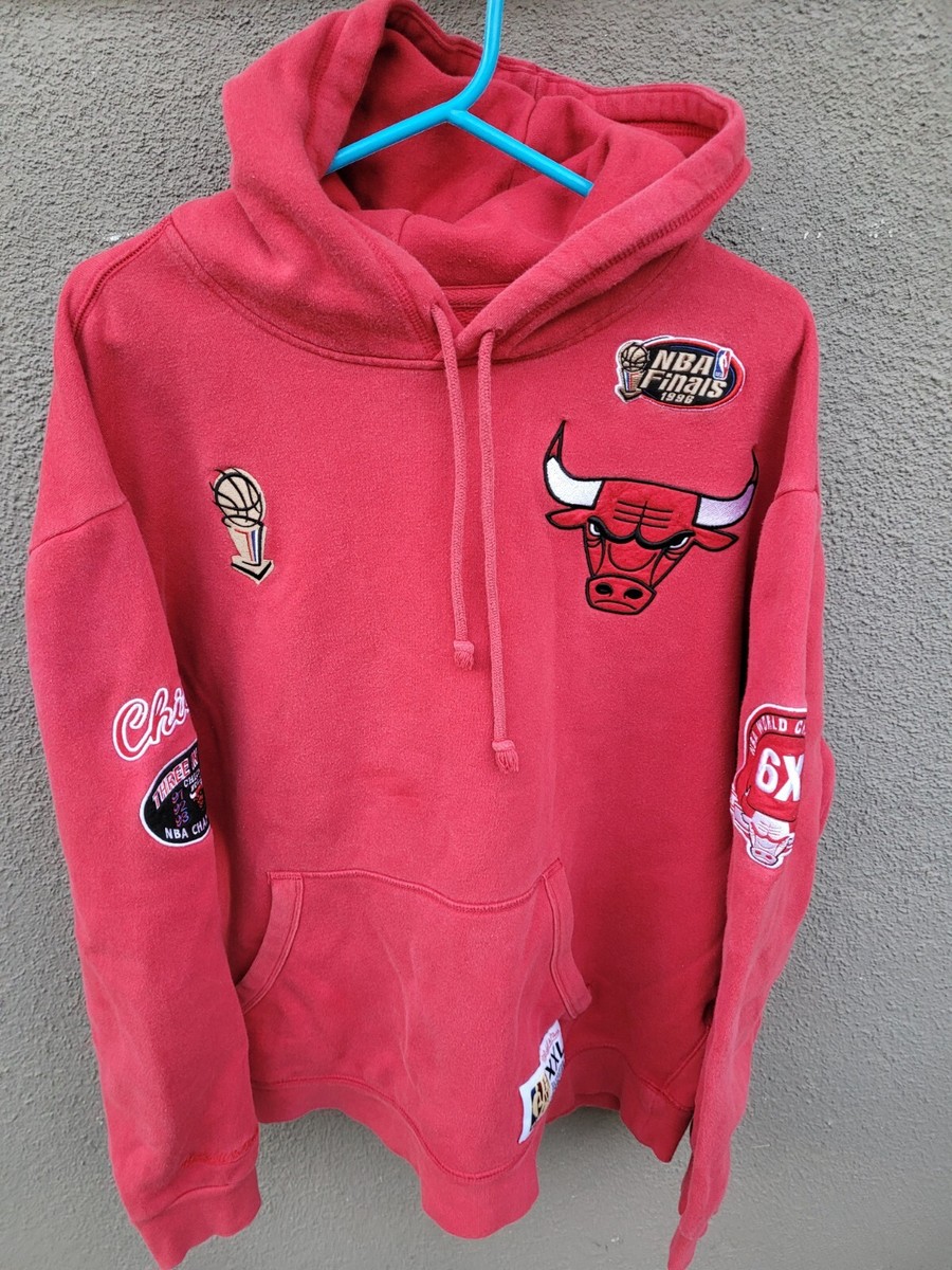 Mitchell & Ness 1996 Nba Finals Chicago Bulls Hoodie Size 2XL | eBay