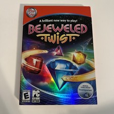 Bejeweled Twist  Insaniquarium 2008 PopCap Games PC CD-ROM Windows Puzzle Game