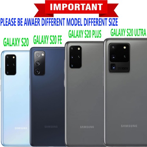 Coque téléphone + vitre pour Samsung Galaxy S20 FE 5G Ultra Plus S10E S10 S9 Plus - Photo 21 sur 23