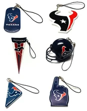HOUSTON TEXANS NFL FOOTBALL DANGLER ORNAMENT DECORATION LICENSED  YOU PICK