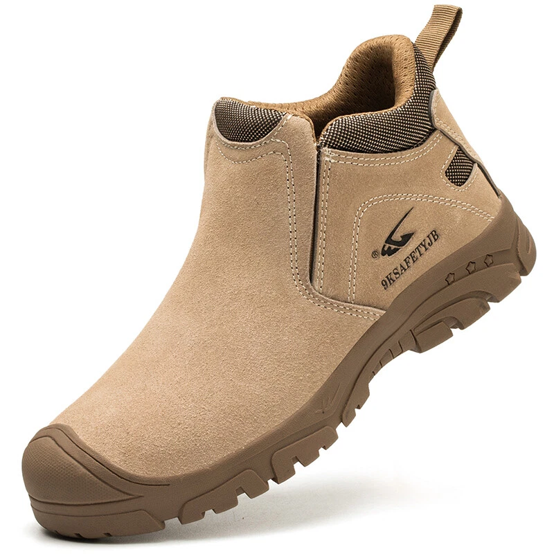 Mens Waterproof Work Boots Composite toe Safety Shoes Indestructible Non Slip