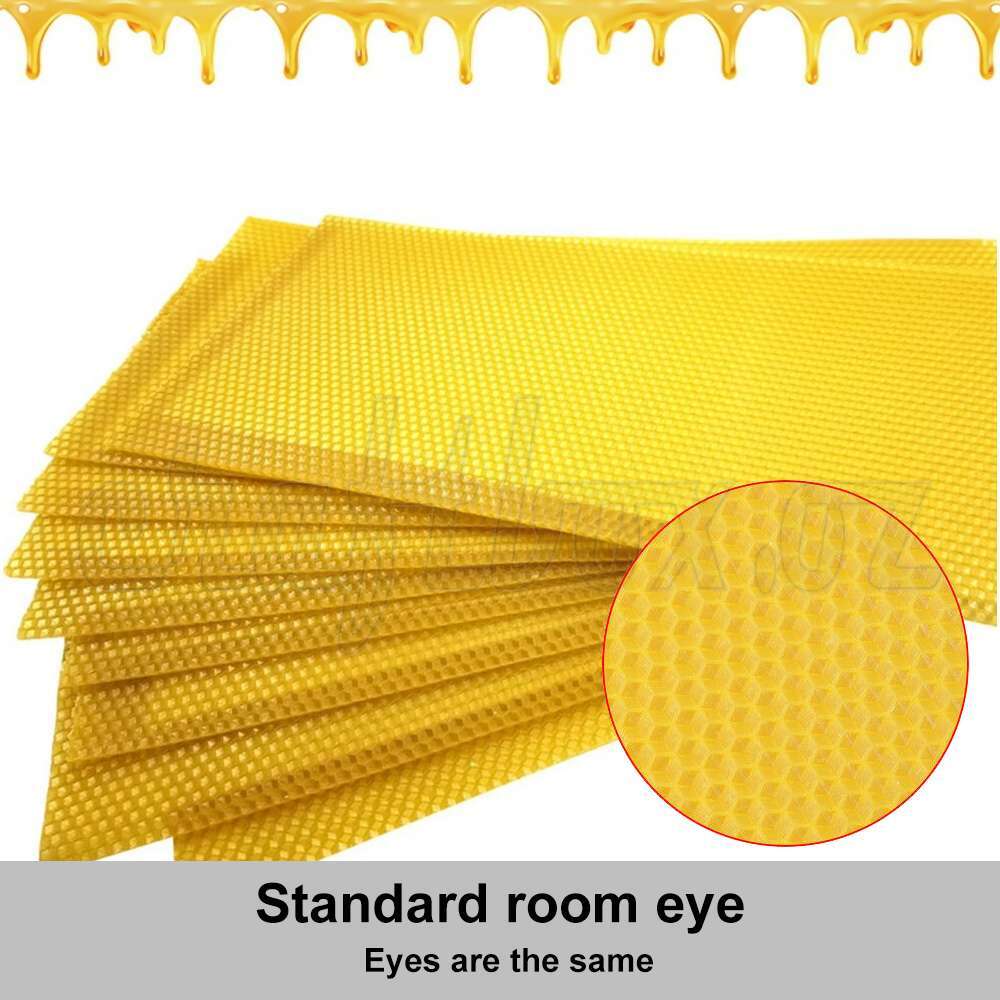 Foundation Bee Hive Wax Frames Waxing Beekeeping Equipment