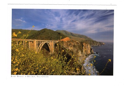 AK Ansichtskarte Bixby Bridge in Big Sur / Kalifornien USA
