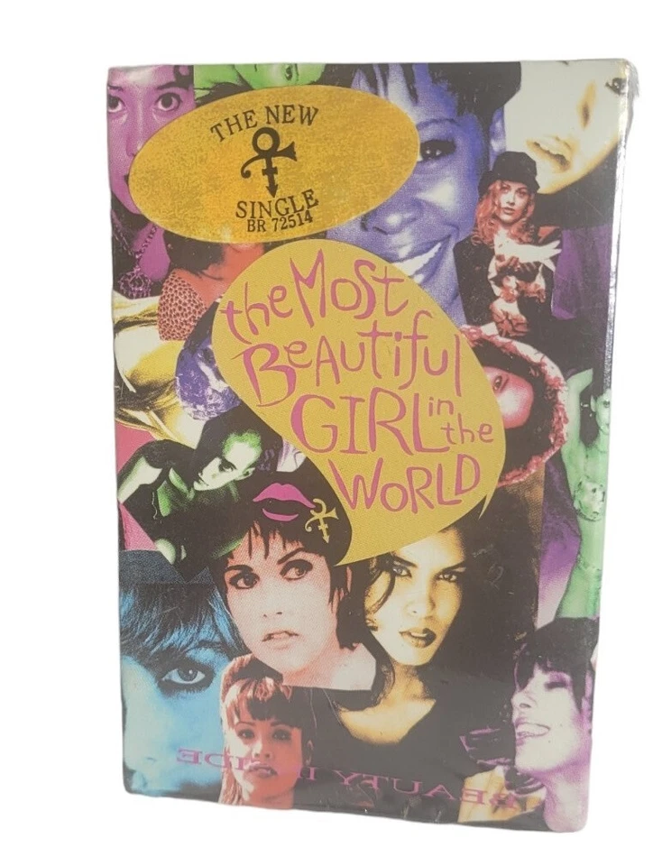 SEALED: PRINCE Most Beautiful Girl In The World Cassette Single 1994 - Image 2 of 4
