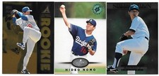 HIDE NOMO ROOKIE 1995 PINNACLE 149 TSC 556 UD SPECIAL EDITION 168 LA DODGERS