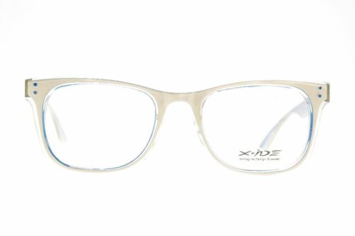 X Joe Eggert Silber Blau oval Brille Brillengestell eyeglasses Neu - Bild 1 von 6