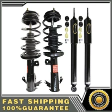 Monroe Parts Front Struts & Rear Shocks For 2012-2015 Honda Civic with Warranty