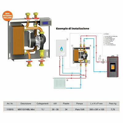 Scambiatore Di Calore Mercruiser 807261, 8M0071811 - Foto 3