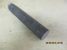 2" Diameter Class 40 Cast Iron Rod  12" Long  10.75 lbs 