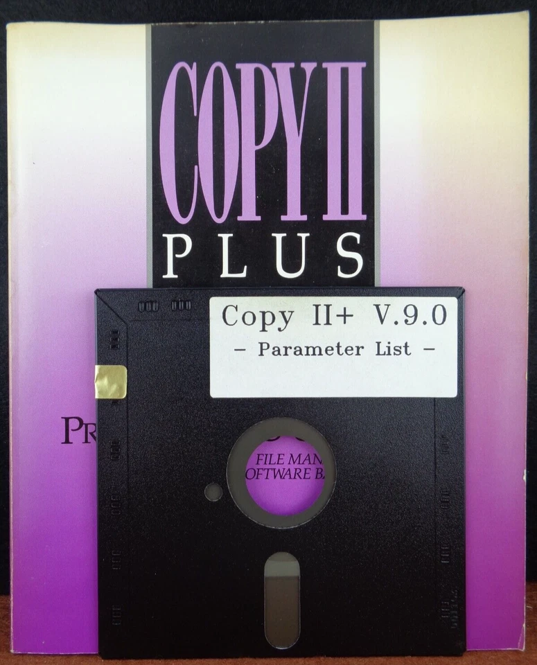 APPLE II -- COPY II PLUS VERSION 9 (CENTRAL POINT SOFTWARE - DISK) - Bild 2 von 4