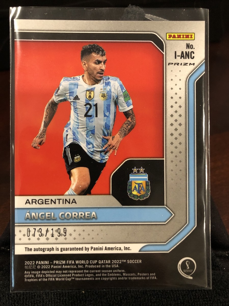 Angel Correa 2022 Panini Prizm FIFA World Cup International
