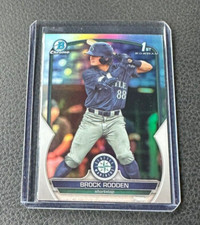 2023 Bowman Draft Chrome Brock Rodden 1st Refractor