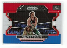 SHAYNA BASZLER #100 2022 PANINI PRIZM WWE RED WHITE BLUE