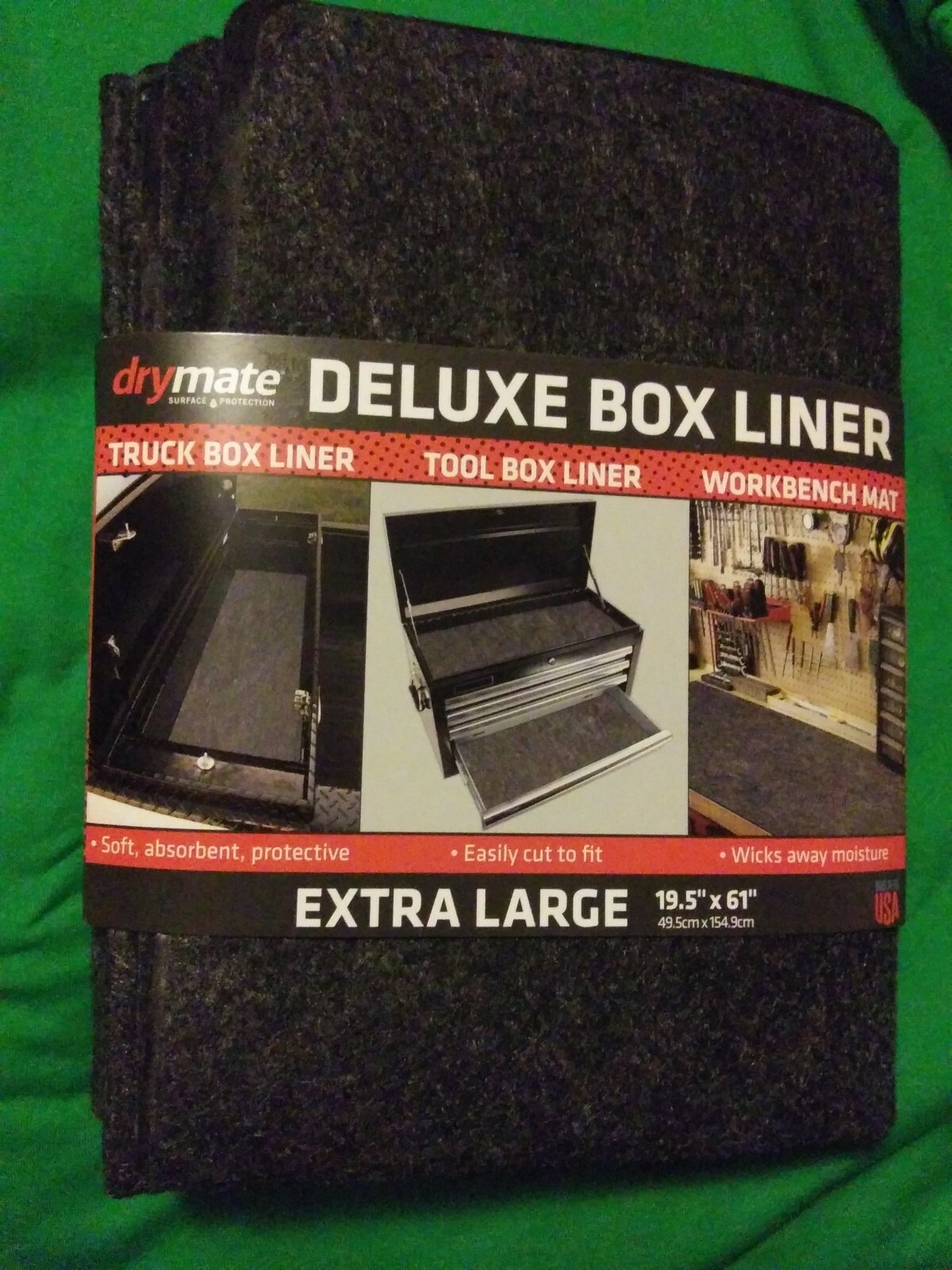 Drymate Deluxe Box Liner MultiUse Mat, Truck Box, Tool Box, WorkBench