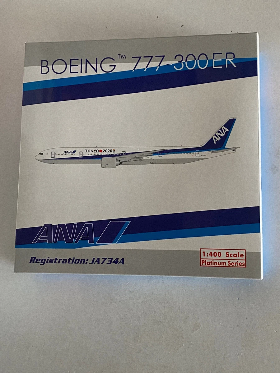 Phoenix Models ANA All Nippon Airways Boeing 777-300ER 1:400 JA734A Tokyo 2020