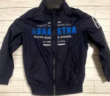 Gaastra Youth Boys Windbreaker Jacket Navy Blue Size 5 nautical supplies water