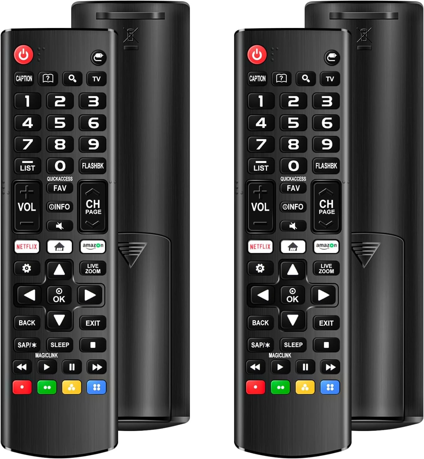 Universal Remote Control for LG Smart TV – 2 Pack Included