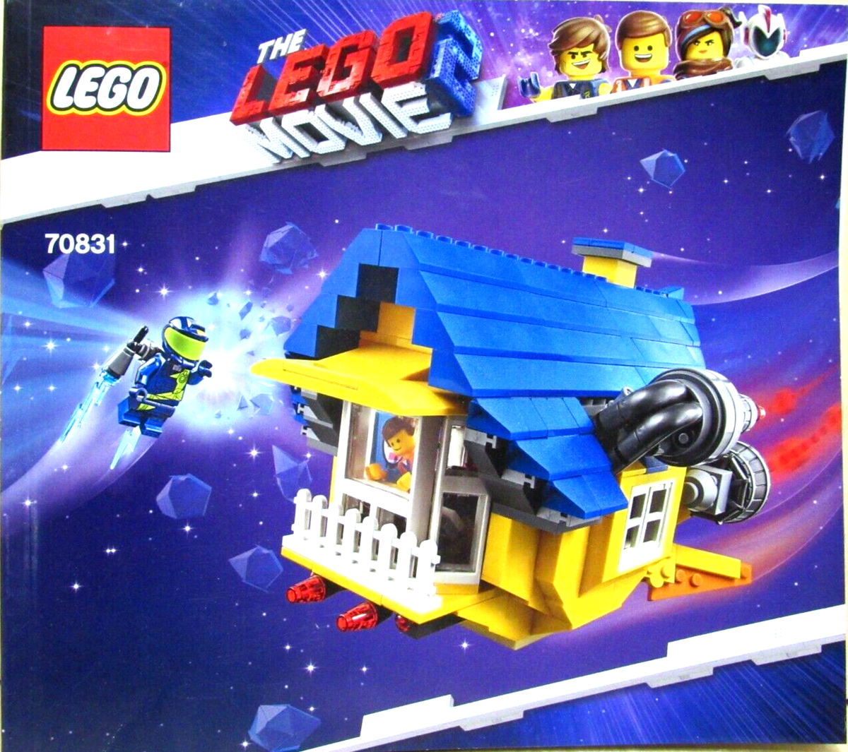 LEst Building Emmet's Dream House Moc Lego Movie 70831 Emmet´s