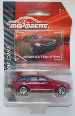 MAJORETTE · MERCEDES-BENZ · E KLASSE ALL TERRAIN · WEINROT · 1:64 · NEU & VERSIEGELT