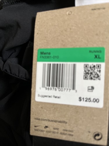 $125 Nike AeroSwift Men's XL Dri-FIT ADV Running Pants FN3361-010 Racing Black - Picture 20 of 21