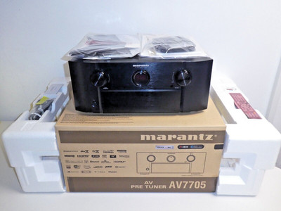 Marantz AV7705 High-End 11.2 AV Preamplifier Black, Original Packaging &...