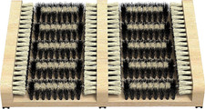 Boot Scraper Brush   Flat Door Scrubber Mat - All Weather Shoes  Boots Cleaner,