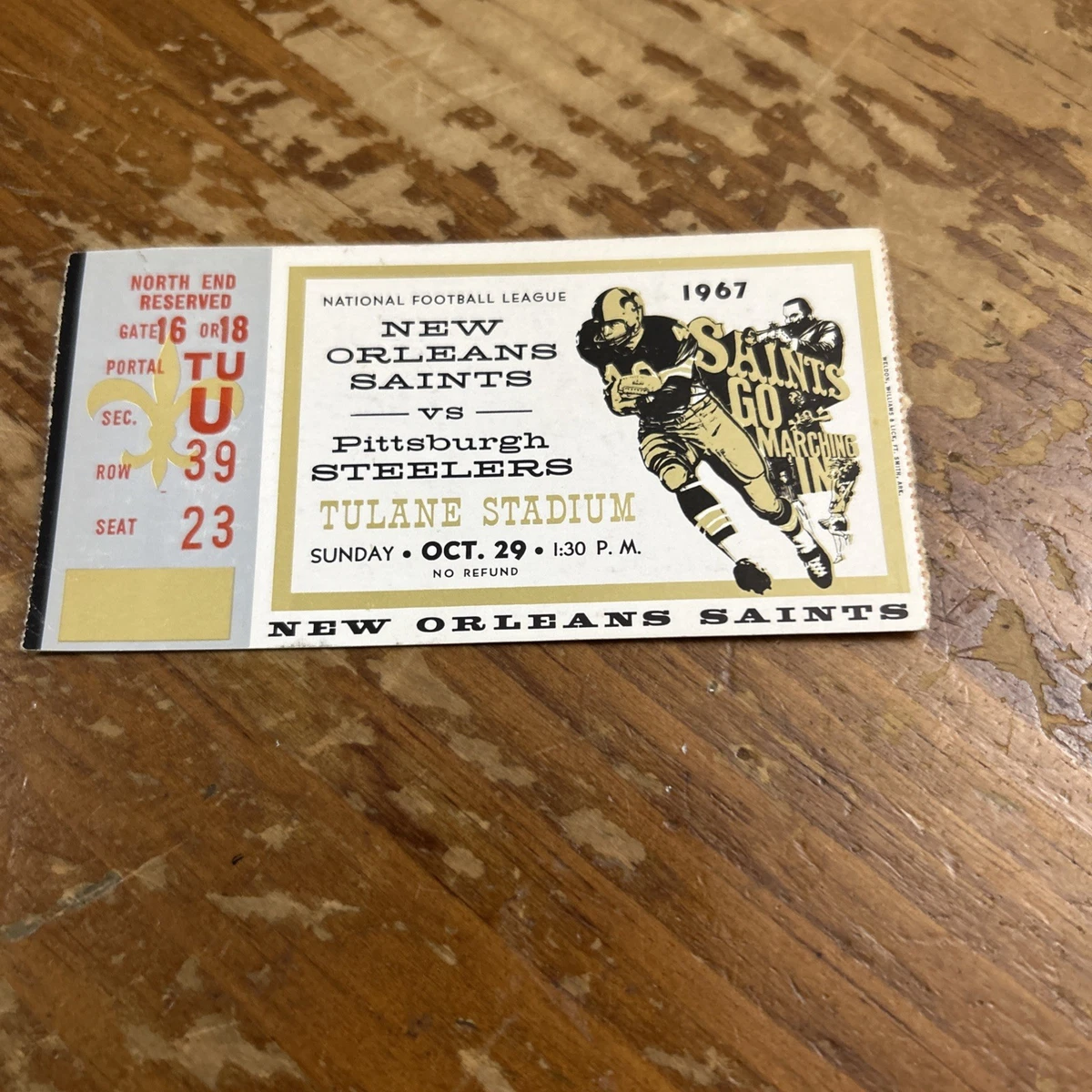 New Orleans Saints Vintage Memorabilia for sale | eBay