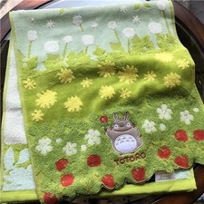 Authentic Miyazaki Hayao Totoro with Stawberry Face Towel Bath Towel 75cm 35CM