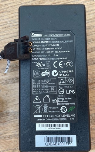 Sonicwall PSU - Netzteil 12V 3A für TZ 215 & NSA 220 240 250M 400 (inkl MwSt)