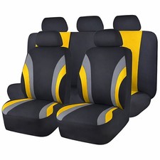 Sitzbezüge Schonbezug Sitzauflage Sitzschoner Für Audi A1 A2 A3 A4 A5 A6 Gelb