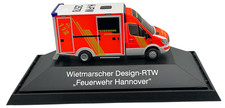 Rietze Wietmarscher RTW Feuerwehr Hannover Mercedes-Benz Sprinter H0 1:87