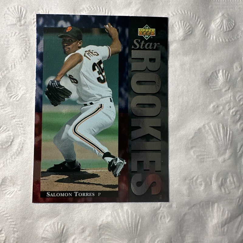 1994 Upper Deck Star Rookie #27 Salomon Torres RC San Francisco Giants Rookie126