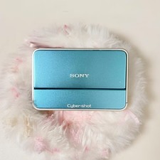 Sony Cyber Shot DSC-T2 8.1MP 3x Vintage Compact Digital Camera Blue 95 New