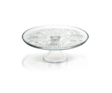 Glass Display Cake Stand Plate Wedding Party 32 cm Rose