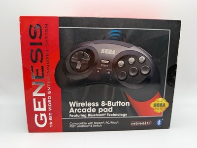 Sega Genesis Retro-Bit Wireless Bluetooth 8-Button Controller