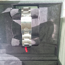 Tudor 79830RB Wristwatch Black Dial Red Blue Bezel Steel with Box Papers Manual