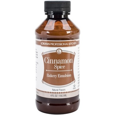 3er Pack - LorAnn Bakery Emulsionen natürliches & künstliches Aroma 4oz - Zimt Gewürz