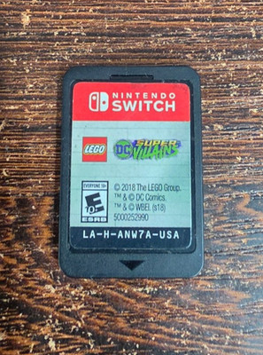 Lego DC Super Villains - Nintendo Switch - Very Good - Game Only