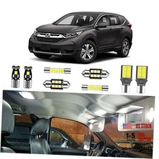 11PCS Super Bright White LED Interior Light Kit Package for Honda CR-V HR-V