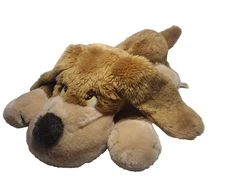 VTG Russ Berrie & Co SAMUEL Spaniel Brown Floppy Puppy Dog Plush #647 KOREA