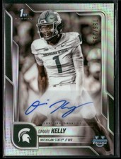 2025 Bowman U Chrome #BCA-OK Omari Kelly Prospect Autographs Refractor #/299