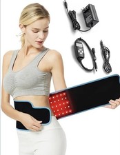 Near Infrared Red Light Therapy Lipo Waist Belt Wrap Pad Pain Relief Weight Loss