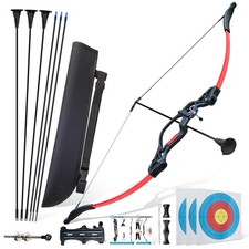 Bow and Arrow Set for Adults Beginners,18lbs Archery Set Recurve Bow Right Ha...