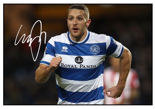 11568. Conor Washington Signed Pictures (A4 Prints) Derby Northern Ireland etc.