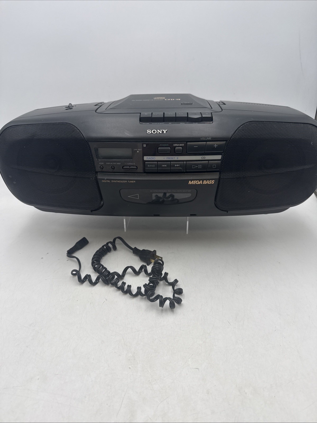 Boom Box Fully Tested Working W/ Power Cord